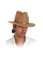 Brown hat