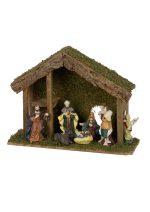 Wooden Nativity Set 7 figures