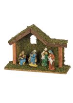 Wooden Nativity Set 5 figures