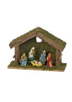 Wooden Nativity Set 5 figures