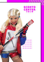 Αποκριάτικη Στολή Harley Quinn Style “Βασίλισσα του Χάρλεμ” – Η Πιο Cool Παιδική Στολή με Metallic Jacket & Σορτς | Sconto Center