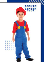 Παιδική Αποκριάτικη Στολή Super Mario Υδραυλικός | Ο Αγαπημένος Ήρωας των Video Games | Sconto Center