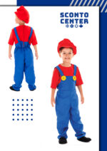 Παιδική Αποκριάτικη Στολή Super Mario Υδραυλικός | Ο Αγαπημένος Ήρωας των Video Games | Sconto Center