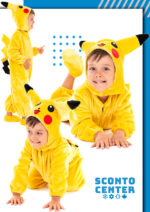 Βρεφική Αποκριάτικη Στολή Pikachu (BEBE) – Μαλακό Ολόσωμο Φορμάκι Pokémon για Μωρά | Sconto Center